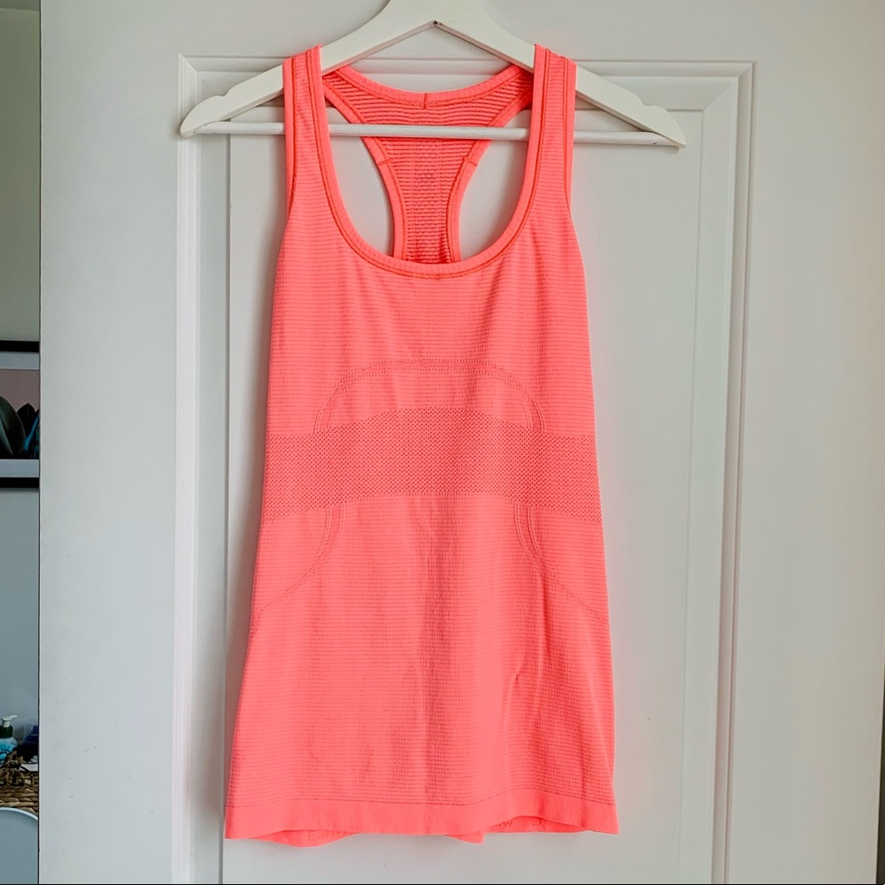 Lululemon Swiftly Racerback Tank Hot Pink